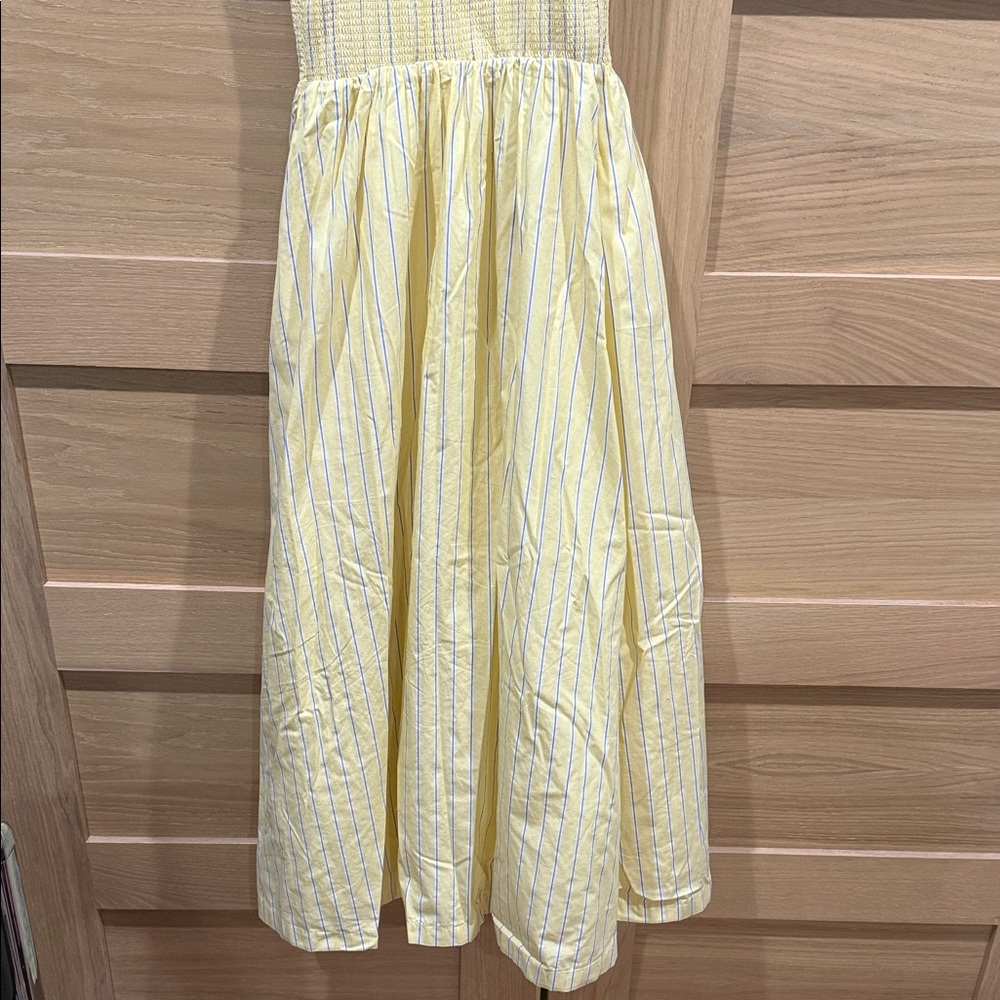 Abercrombie Yellow & Blue Striped Sundress - Picture 6 of 7